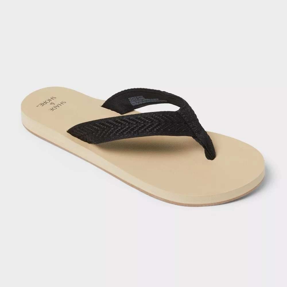 Women's Nico Sandals by Shade & Shore Black Size 10 New With Tags
